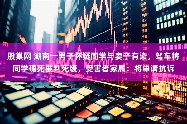 股巢网 湖南一男子怀疑同学与妻子有染，驾车将同学碾死被判死缓，受害者家属：将申请抗诉