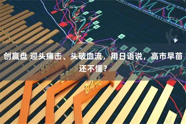创赢盘 迎头痛击、头破血流，用日语说，高市早苗还不懂？